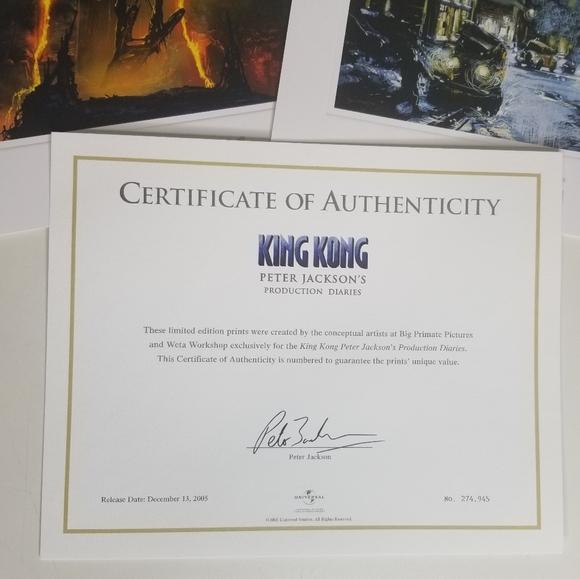 King‎ Kong Peter Jackson's Production Diaries DVD 2 Disc Set 2005 - Picture 3 of 9